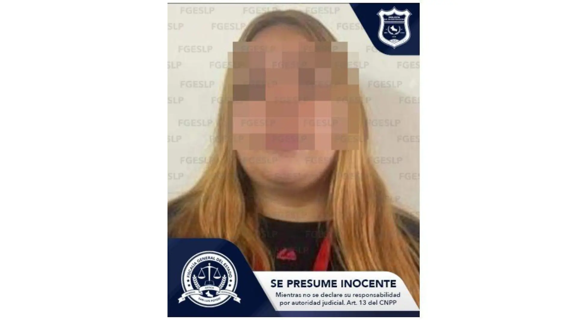 mujer detenida por posible encubrimiento